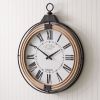 Large Pocket Watch Style Wall Clock