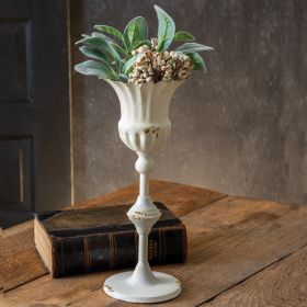 Tall Scalloped Cup with Base