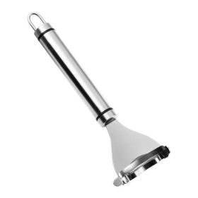 1pc Stainless Steel Corn Planer; Corn Peeler; Cob Remover Tool With Ergonomic Handle; Kitchen Gadgets