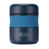 Built 10-Ounce Double Wall Vacuum Insulated Food Jar in Blue, Small