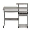 Techni Mobili Complete Computer Workstation Desk, Grey