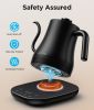 Gooseneck Electric Kettle with Temperature Control, 27oz Rapid Heating Electric Kettle for Pour Over Coffee/Tea, Auto Shut Off & Boil-Dry Protection,