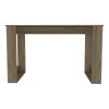 Oviedo 120 Writing Desk; Four Legs -Light Oak