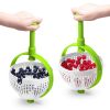 1pc Vegetable Drain Basket; Kitchen Vegetable Washing Basin; Salad Spinner; Fruit Washing Vegetable Basket; Kitchen Salad Washing Basin