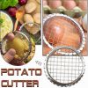 1pc Stainless Steel Egg Slicer Cutter Cut Egg Device Grid For Vegetables Salads Potato Mushroom Tools Chopper For Kitchen Chopper