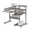 Techni Mobili Complete Computer Workstation Desk, Grey