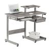 Techni Mobili Complete Computer Workstation Desk, Grey