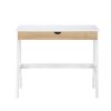 Hilton Desk In White/Natural