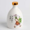 500ml Ceramic Empty Wine Jar Chinese Style White Wine Bottle Wine Jug Benediction Child Wine Vase Flask Flagon