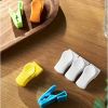 4pcs Multifunctional Fresh-keeping Sealed Storage Clip; Refrigerator Side Door Organiser Clips; For Kitchen Storage Clips; Kitchen Supplies