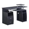 Techni Mobili Complete Computer Workstation Desk With Storage, Espresso